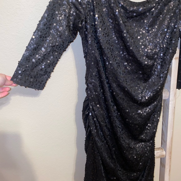 Black bridesmaid/formal event dress - Picture 3 of 8